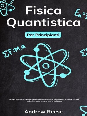 cover image of Fisica quantistica per principianti